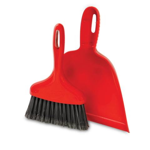 DUST PAN WITH WHISK BROOM