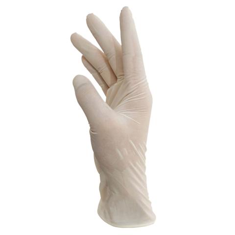 LATEX DISPOSABLE GLOVES - 10 PACK