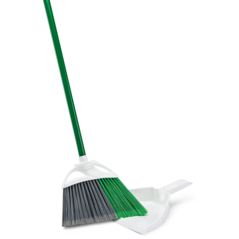 Precision Angle® Broom with Dust Pan